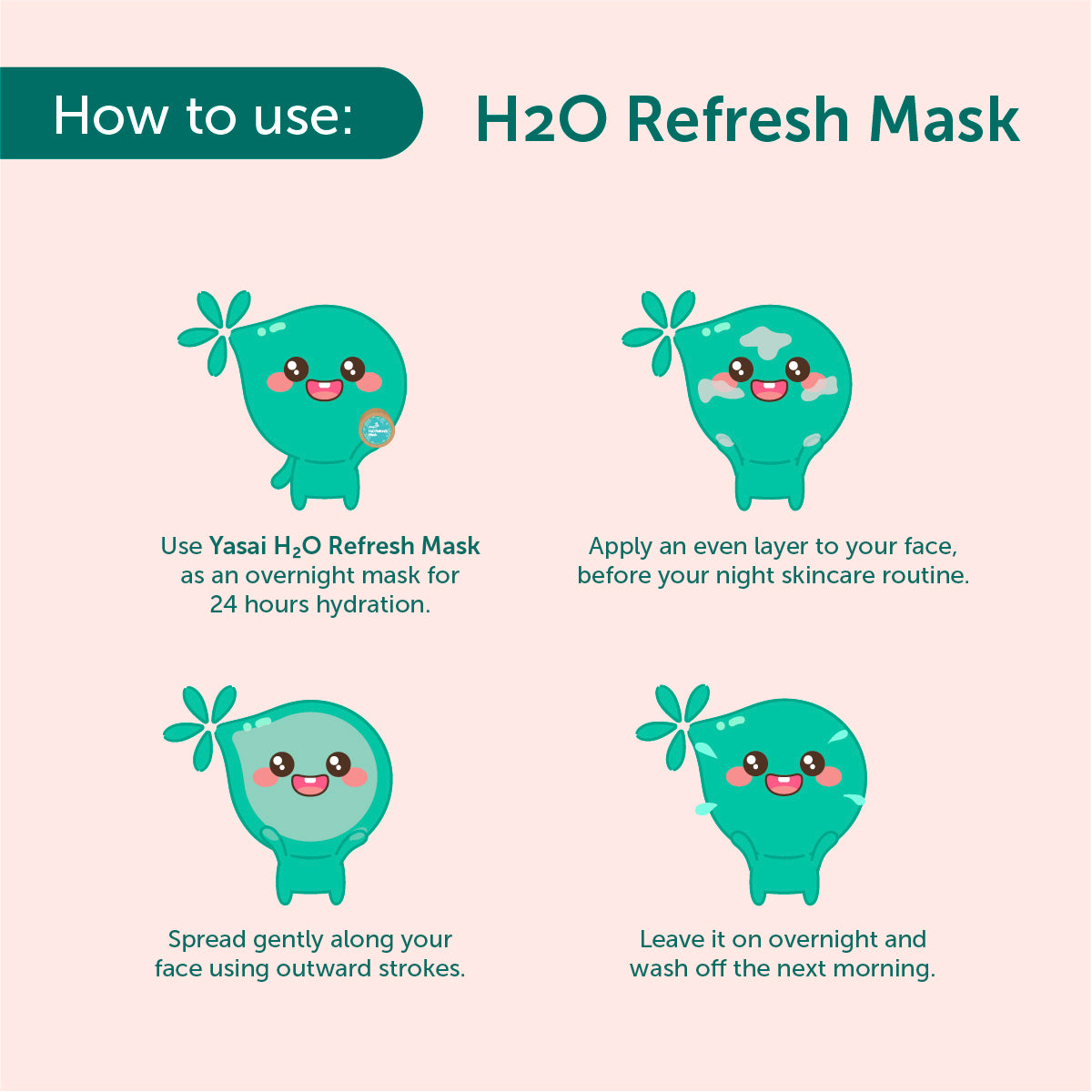 Yasai H2O Refresh Mask